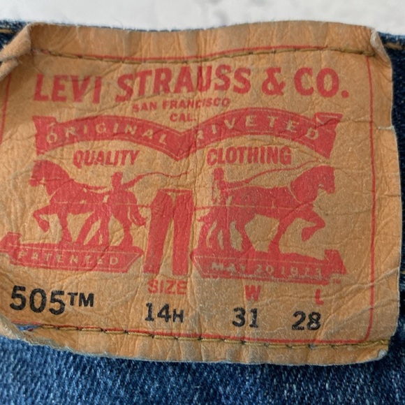 Levi’s 505 Husky Kids - Picture 2 of 7